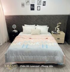 Chăn Hè Thu Lạnh Luxe Cool Lasante - Chăn Mát Mẻ Cao Cấp, Họa Tiết Đẹp, Giúp Ngủ Ngon, Thoáng Khí Cho Mùa Hè